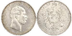 1 Thaler Reino de Prusia (1701-1918) Plata Wilhelm I, German Emperor (1797-1888)