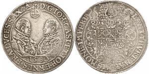 1 Thaler Reino de Sajonia (1806 - 1918) Plata 