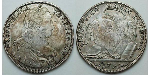 1 Thaler República de Venecia (697—1797) / Italian city-states Plata 