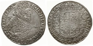 1 Thaler República de las Dos Naciones (1569-1795) Plata Sigismund III