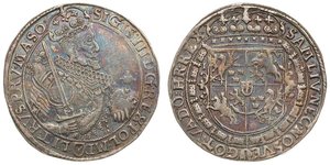 1 Thaler República de las Dos Naciones (1569-1795) Plata Sigismund III