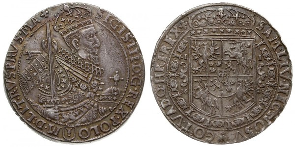 1 Thaler República de las Dos Naciones (1569-1795) Plata Sigismund III