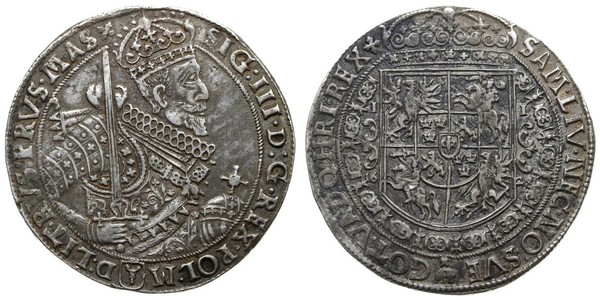 1 Thaler República de las Dos Naciones (1569-1795) Plata Sigismund III