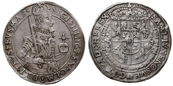 1 Thaler República de las Dos Naciones (1569-1795) Plata Sigismund III