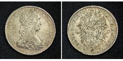 1 Thaler Sacro Imperio Romano (962-1806) Plata Maria Theresa of Austria (1717 - 1780)