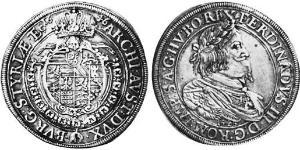 1 Thaler Sacro Imperio Romano (962-1806) Plata 