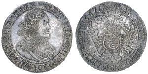 1 Thaler Sacro Imperio Romano (962-1806) Plata Ferdinand III, Holy Roman Emperor (1608-1657)