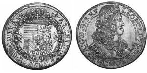 1 Thaler Sacro Imperio Romano (962-1806) Plata 