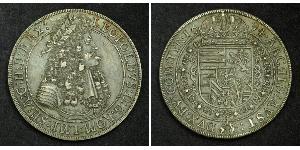 1 Thaler Sacro Imperio Romano (962-1806) Plata Leopoldo I de Habsburgo(1640-1705)