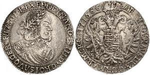 1 Thaler Sacro Imperio Romano (962-1806) Plata Ferdinand III, Holy Roman Emperor (1608-1657)