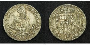 1 Thaler Sacro Imperio Romano (962-1806) Plata Fernando II de Habsburgo(1578 -1637)