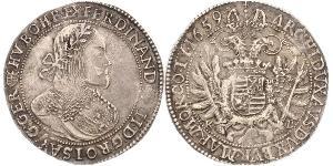 1 Thaler Sacro Imperio Romano (962-1806) Plata Ferdinand III, Holy Roman Emperor (1608-1657)