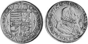 1 Thaler Sacro Imperio Romano (962-1806) Plata 