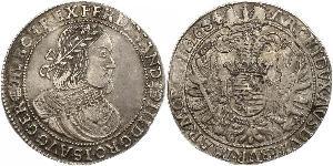 1 Thaler Sacro Imperio Romano (962-1806) Plata Ferdinand III, Holy Roman Emperor (1608-1657)