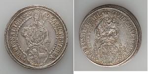 1 Thaler Sacro Imperio Romano (962-1806) Plata 