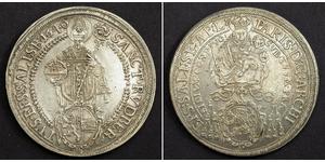 1 Thaler Sacro Imperio Romano (962-1806) Plata 