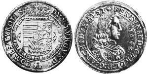 1 Thaler Sacro Imperio Romano (962-1806) Plata 