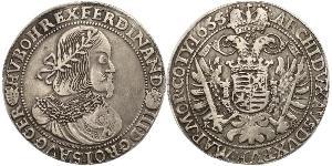 1 Thaler Sacro Imperio Romano (962-1806) Plata Ferdinand III, Holy Roman Emperor (1608-1657)