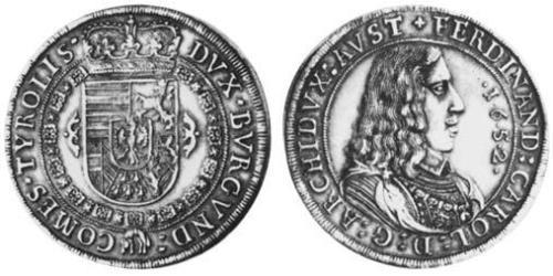 1 Thaler Sacro Imperio Romano (962-1806) Plata 