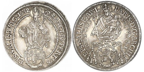1 Thaler Sacro Imperio Romano (962-1806) Plata 