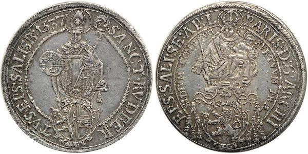 1 Thaler Sacro Imperio Romano (962-1806) Plata 