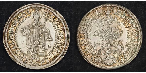 1 Thaler Sacro Imperio Romano (962-1806) Plata 