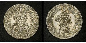 1 Thaler Salzburgo Plata 