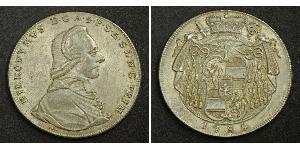 1 Thaler Salzburgo Plata Hieronymus von Colloredo (1732 - 1812)