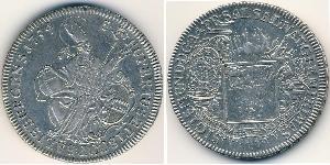 1 Thaler Salzburgo Plata 