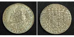 1 Thaler States of Germany Plata 