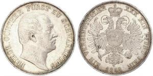 1 Thaler States of Germany Plata 