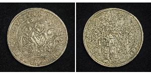 1 Thaler States of Germany Plata 