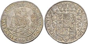 1 Thaler States of Germany Plata 