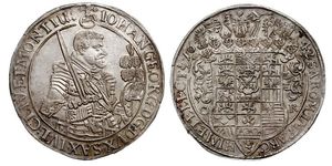 1 Thaler States of Germany Plata 