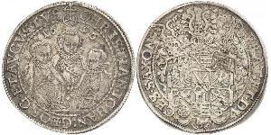 1 Thaler States of Germany Plata 