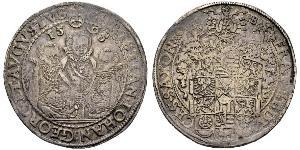 1 Thaler States of Germany Plata 