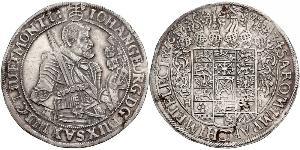 1 Thaler States of Germany Plata 