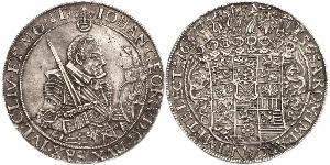 1 Thaler States of Germany Plata 