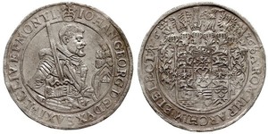 1 Thaler States of Germany Plata 