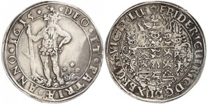 1 Thaler States of Germany Plata Friedrich Ulrich (1591 - 1634)