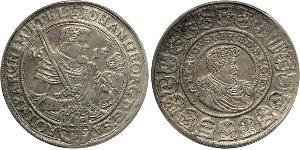 1 Thaler States of Germany Plata 
