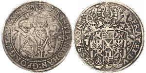 1 Thaler States of Germany Plata 