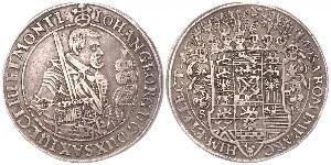 1 Thaler States of Germany Plata 