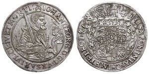 1 Thaler States of Germany Plata 