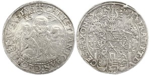 1 Thaler States of Germany Plata 