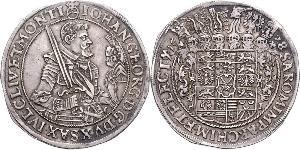 1 Thaler States of Germany Plata 