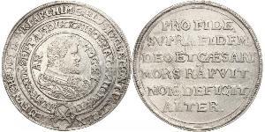 1 Thaler States of Germany Plata 