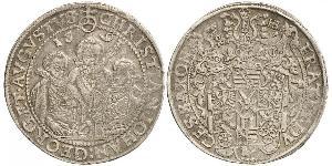 1 Thaler States of Germany Plata 