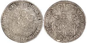 1 Thaler States of Germany Plata 