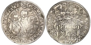 1 Thaler States of Germany Plata 